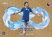 Load image into Gallery viewer, 2026 TOPPS CHROME PREMIER LEAGUE SAPPHIRE EPLS26 SOCCER 10 BOX, PICK YOUR TEAM/PLAYER CASE BREAK #PYTPS8