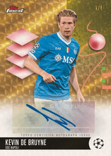 Load image into Gallery viewer, 2025-26 Topps UEFA Club Competitions FINEST CCF25 Soccer 8 Hobby Box PYTP Case Break #PYTP5