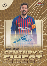 Load image into Gallery viewer, 2025-26 Topps UEFA Club Competitions FINEST CCF25 Soccer 8 Hobby Box PYTP Case Break #PYTP5