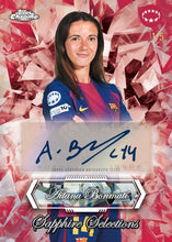 Load image into Gallery viewer, 2025-26 TOPPS UEFA WOMENS CHAMPIONS LEAGUE UWCLS CHROME SAPPHIRE 10 BOX, PICK YOUR TEAM/PLAYER PYTP CASE BREAK - #PYTPS4