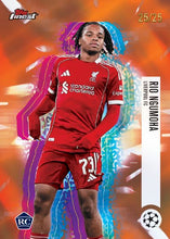 Load image into Gallery viewer, 2025-26 Topps UEFA Club Competitions FINEST CCF25 Soccer 8 Hobby Box PYTP Case Break #PYTP5