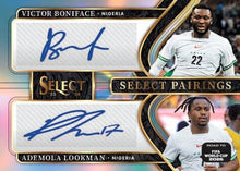 Load image into Gallery viewer, 2025-26 Panini SELECT FIFA ROAD TO WORLD CUP Soccer 12 Box Case SRWC26 Break #PYTP3