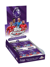 Load image into Gallery viewer, 2026 TOPPS CHROME PREMIER LEAGUE EPLC26 SOCCER 12 HOBBY BOX, PYT PICK YOUR TEAM/PLAYER CASE BREAK #PYTP119