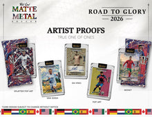 Load image into Gallery viewer, 2026 Wild Card MATTE METAL SOCCER Road to Glory, 12 Box, 60 Spot, Random Hit Case Break #RH1