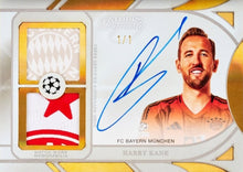 Load image into Gallery viewer, 2024-25 TOPPS DYNASTY UEFA CHAMPIONS LEAGUE SOCCER 5 HOBBY BOX, 100 SPOT, RANDOM PLAYER, CASE BREAK #RP19