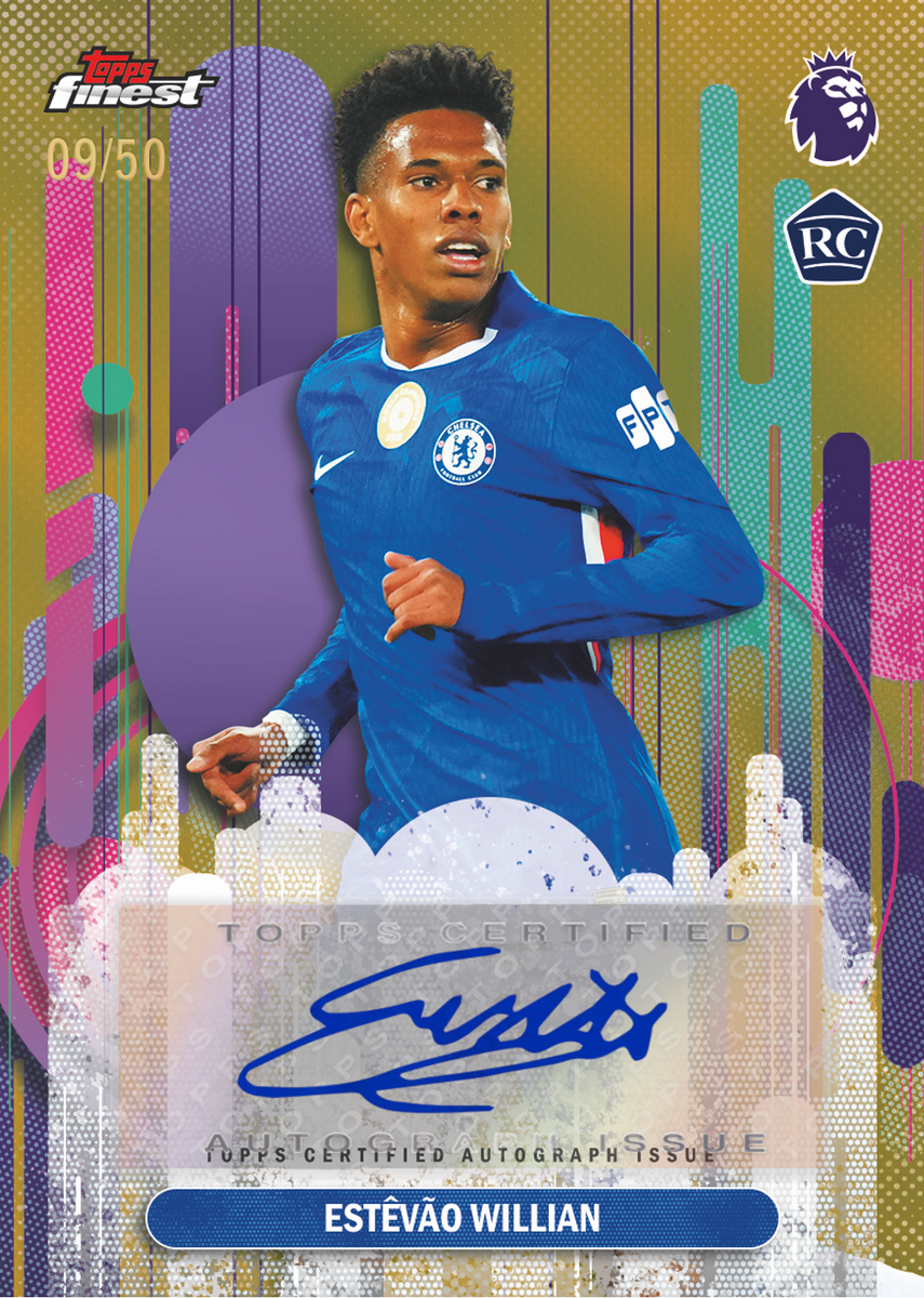 廃盤　ブダペスト・フィルBOX（22CD）サッカーニ＆ブダペスト・フィル 2026 TOPPS FINEST PREMIER LEAGUE EPLF26 SOCCER 8 BOX PERSONAL CASE