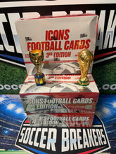 Load image into Gallery viewer, 2025-26 Club Legacyz Icons Football (Soccer) 3rd Edition 3 Hobby Box (30 hits), 38 Spot, Random Player Break #RP5