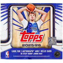 Load image into Gallery viewer, 2025-26 TOPPS NBA BASKETBALL FLAGSHIP JUMBO 8 BOX, RANDOM TEAM BREAK #RT9