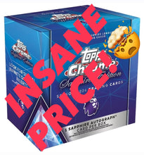 Load image into Gallery viewer, 2026 TOPPS CHROME PREMIER LEAGUE SAPPHIRE EPLS26 SOCCER 10 SPOTS, 10 BOX, HIGH ROLLER RANDOM SERIAL # CASE BREAK #HR156