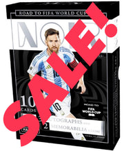 Load image into Gallery viewer, 2025-26 PANINI NOIR ROAD TO FIFA WORLD CUP, 3 HOBBY BOX, PICK YOUR TEAM/PLAYER, CASE BREAK - #PYTP120