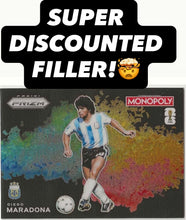 Load image into Gallery viewer, 24 SPOTS 24 WINNERS SUPER DISCOUNTED TEAM/PLAYER FILLER FOR 2026 PANINI WORLD CUP PRIZM MONOPOLY 10x CASE BREAK #PYTP240