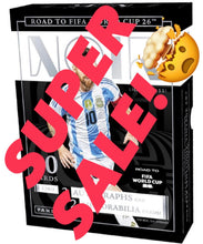 Load image into Gallery viewer, 2025-26 PANINI NOIR ROAD TO FIFA WORLD CUP, 3 HOBBY BOX, PICK YOUR TEAM/PLAYER, CASE BREAK - #PYTP129