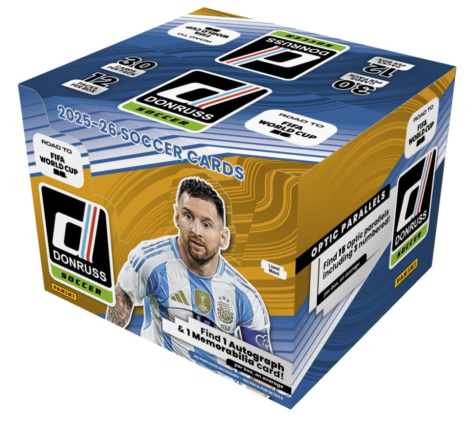 2025-26 Panini Donruss Road to FIFA World Cup 26 Soccer 12 Box