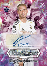 Load image into Gallery viewer, 2025-26 Topps Chrome UEFA Club Competitions SAPPHIRE CCS26 Soccer 10 Box, PYT Case Break #PYTPS225