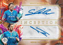 Load image into Gallery viewer, 2025-26 Topps Inception UEFA Club Competitions INC26 Soccer 12 Hobby Box PYTP Case Break #PYTP2