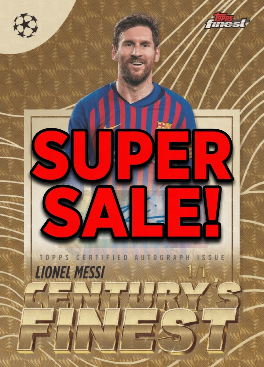 2025-26 Topps UEFA Club Competitions FINEST CCF25 Soccer 8 Hobby