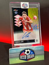 Load image into Gallery viewer, (5x CASES!) 30 SPOTS, 30 WINNERS, SUPER LOADED DISCOUNTED TEAM FILLER FOR 2025-26 TOPPS FINEST UEFA 5X CASER #PYTP95 - KARL, ESTEVAO, SALAH, HENRY++++