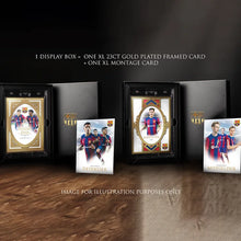 Load image into Gallery viewer, 2023-24 FUTERA FC BARCELONA UNIQUE XL CARD COLLECTION PERSONAL BOX (OPEN LIVE 0R SHIP SEALED)
