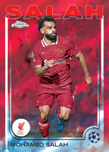 Load image into Gallery viewer, 2024-25 Topps UEFA Chrome Club Competitions SAPPHIRE Soccer CCCS25 10 Box Case Break #PYTPS25
