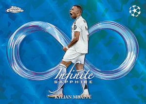 2024-25 Topps UEFA Chrome Club Competitions SAPPHIRE Soccer CCCS25 10 Box Case Break #PYTPS25