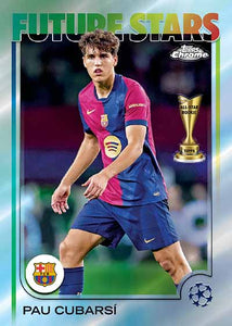 2024-25 Topps UEFA Chrome Club Competitions CCC25 Soccer 12 Hobby Box PYT Case Break #PYTP4