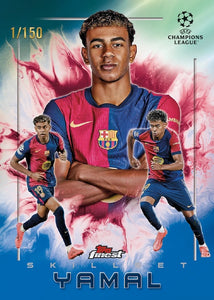 (5 CASE BREAK!) 2024-25 Topps UEFA Club Competitions FINEST CCF25 Soccer 40 Hobby Box 5 Case Break #PYTP80