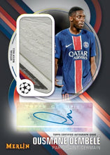 Load image into Gallery viewer, 2024-25 Topps UEFA Chrome MERLIN Club Competitions MER25 Soccer 6 BREAKERS DELIGHT Box PYTP Case Break #PYTPBD87
