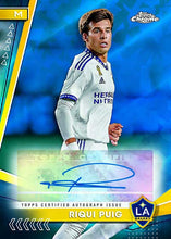 Load image into Gallery viewer, 2024 TOPPS MLS CHROME SAPPHIRE SOCCER 10 BOX, PICK YOUR TEAM/PLAYER PYTP CASE BREAK #PYTP4
