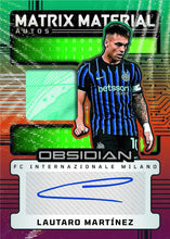 Load image into Gallery viewer, 2025-26 PANINI OBSIDIAN SOCCER 12 BOX, HIGH ROLLER RANDOM SERIAL # CASE BREAK #HR1
