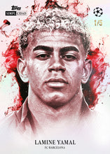 Load image into Gallery viewer, 2025-26 Topps SIMPLICIDAD UEFA Club Competitions Soccer 10 Hobby Box PYTP Break #PYTP5
