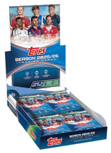 Load image into Gallery viewer, (5 CASER!) 2025-26 Topps UEFA Club Competitions CC26 Soccer 60 Hobby Box PYT 5x Case Break #PYTP10
