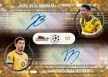 Load image into Gallery viewer, 2025-26 Topps UEFA Club Competitions FINEST CCF25 Soccer 8 Hobby Box PYTP Case Break #PYTP5
