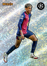 Load image into Gallery viewer, 2024-25 Topps UEFA Chrome MERLIN Club Competitions MER25 Soccer 6 BREAKERS DELIGHT Box PYTP Case Break #PYTPBD87
