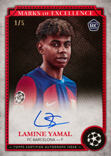 Load image into Gallery viewer, 2024-25 Topps UEFA Chrome Club Competitions CCC25 Soccer 12 Hobby Box PYT Case Break #PYTP4
