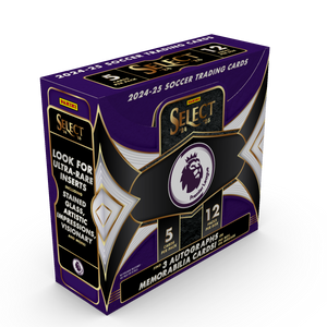 2024-25 Panini SELECT English Premier League EPL Soccer 12 Hobby Box Pick Your Team/Player EPLS25 Case Break #PYTP12