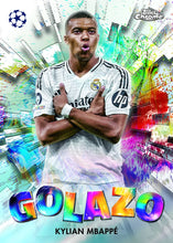 Load image into Gallery viewer, 2024-25 Topps UEFA Chrome Club Competitions CCC25 Soccer 12 Hobby Box PYT Case Break #PYTP4
