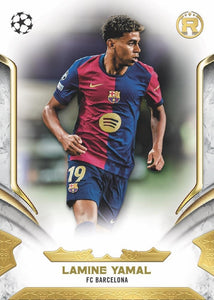 2024-25 Topps UEFA Club Competitions REVERENCE CCR25 Soccer 4 Hobby Box Case Break #PYTP115