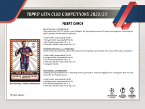 2022-23 Topps STADIUM CLUB CHROME UEFA Soccer 12 Hobby Box PYT Case Break #PYT78