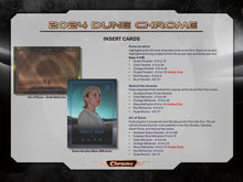 Load image into Gallery viewer, 2024 TOPPS DUNE CHROME PERSONAL HOBBY BOX
