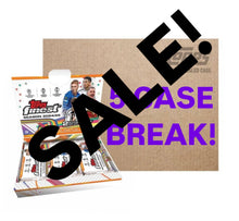 Load image into Gallery viewer, (5 CASE BREAK!) 2024-25 Topps UEFA Club Competitions FINEST CCF25 Soccer 40 Hobby Box 5 Case Break #PYTP80
