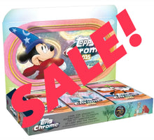 Load image into Gallery viewer, 2025 Topps Disney Chrome 12 Hobby Box, Pick Your Character, CASE Break #PYC5
