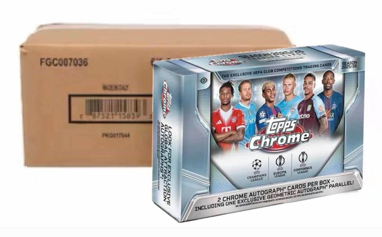 2025-26 Topps Chrome UEFA Club Competitions CCC26 Soccer 6