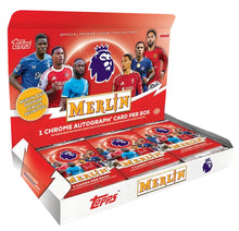 Load image into Gallery viewer, 2026 TOPPS MERLIN PREMIER LEAGUE EPLM26 SOCCER 12 BOX, PICK YOUR TEAM/PLAYER CASE BREAK #PYTP5
