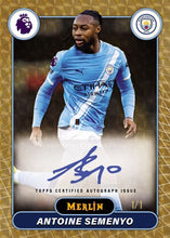 Load image into Gallery viewer, 2026 TOPPS MERLIN PREMIER LEAGUE EPLM26 SOCCER 12 BOX, PICK YOUR TEAM/PLAYER CASE BREAK #PYTP5
