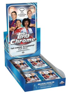 2025-26 TOPPS UEFA WOMENS CHAMPIONS LEAGUE UWCL CHROME 12 HOBBY