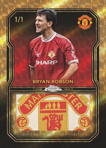 2024-25 TOPPS MANCHESTER UNITED CHROME DELUXE EDITION MUC25 SOCCER 3 BOX, PICK YOUR PLAYER PYP CASE BREAK #PYP15