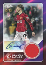 Load image into Gallery viewer, 2024-25 TOPPS MANCHESTER UNITED CHROME DELUXE EDITION MUC25 SOCCER 3 BOX, PICK YOUR PLAYER PYP CASE BREAK #PYP15
