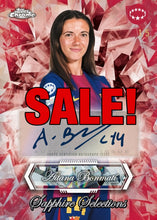 Load image into Gallery viewer, 2025-26 TOPPS UEFA WOMENS CHAMPIONS LEAGUE UWCLS CHROME SAPPHIRE 10 BOX, PICK YOUR TEAM/PLAYER PYTP CASE BREAK - #PYTPS6
