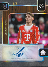 Load image into Gallery viewer, 2025-26 Topps UEFA Club Competitions Museum Collection MH26 Soccer Hobby 8 Box PYTP Case Break #PYTP2
