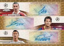 Load image into Gallery viewer, 2023-24 Topps UEFA Chrome Club Competitions CCC24 Soccer PERSONAL Hobby Box
